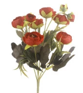 Nettenevime Yapay Çiçek Erengül Yapay Gül Demeti 6 Çiçekli KIRMIZI thumbnail 2