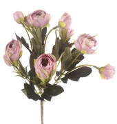 Nettenevime Yapay Çiçek Erengül Yapay Gül Demeti 6 Çiçekli PEMBE thumbnail 2