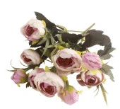 Nettenevime Yapay Çiçek Erengül Yapay Gül Demeti 6 Çiçekli AÇIK PEMBE thumbnail 1