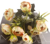 Nettenevime Yapay Çiçek Erengül Yapay Gül Demeti 6 Çiçekli SOMON thumbnail 4