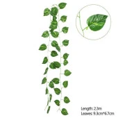 Nettenevime Yapay Sarmaşık Sarı Çizgili Yapay Çiçek Dekoru 230cm X 3ADET thumbnail 5