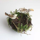 Nettenevime Yapay Kuş Serçe 10 cm 12 adet li Kutu thumbnail 4