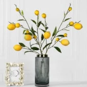 Nettenevime Yapay Limon Dalı 100cm Yapay Çiçek Limon Ağacı Dalı thumbnail 7