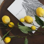 Nettenevime Yapay Limon Dalı 100cm Yapay Çiçek Limon Ağacı Dalı thumbnail 8