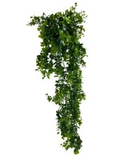 Nettenevime Yapay Çiçek Saksıda Sarkan Şimşir Okaliptus Yapay Sarmaşık 60cm thumbnail 3