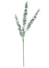 Nettenevime Yapay Çiçek Pastel Yeşil Okaliptus 3Dallı Uzun Dal 76cm Eucalyptus thumbnail 2
