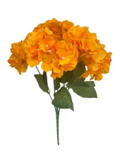 Nettenevime Yapay Çiçek Ortanca Çiçeği Demeti 43 cm Somon Orange thumbnail 2
