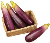 Nettenevime Yapay Sebze Patlıcan Aubergine 1adet 18*5cm thumbnail 4