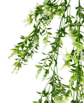 Nettenevime Yapay Çiçek Sarkan Bitki Beyaz 5 Dallı Sarkan Çiçek TY62-2BYZ thumbnail 3