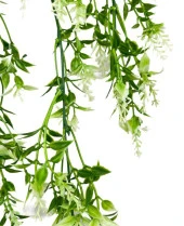 Nettenevime Yapay Çiçek Sarkan Bitki Beyaz 5 Dallı Sarkan Çiçek TY62-2BYZ thumbnail 4