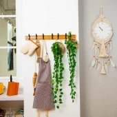 Nettenevime Yapay Sarmaşık 7 Adet  9 Dallı Sarkan Sarmaşık Sarı Çizgili Yaprak thumbnail 2