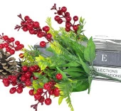 Nettenevime Yapay Çiçek Kokina Demetİ 35X25CM thumbnail 3