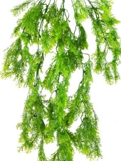 Nettenevime Yapay Çiçek Sarkan Fesleğen 5 Dal 60cm Yeşil Yapay Sarmaşık thumbnail 3