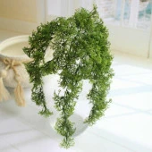 Nettenevime Yapay Çiçek Sarkan Fesleğen 5 Dal 60cm Yeşil Yapay Sarmaşık thumbnail 7
