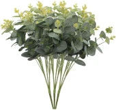 Nettenevime 3 Demet Yapay Çiçek Okaliptus Aradal YeşilBitki Arajman Çiçeği Eucalyptus thumbnail 1