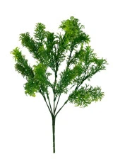 Nettenevime Yapay Çiçek Fesleğen Demeti Yeşil Dekoratif Yapay Bitki fsl2 - 5