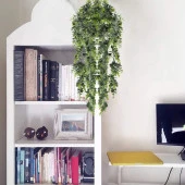 Nettenevime Yapay Çiçek Sarkan Şimşir Okaliptus Jumbo Boy 75*35cm Yapay Sarmaşık thumbnail 6