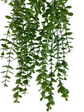 Nettenevime Yapay Çiçek Saksıda Sarkan Şimşir Okaliptus Yapay Sarmaşık Pastel 60cm thumbnail 7