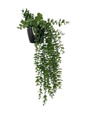 Nettenevime Yapay Çiçek Saksıda Sarkan Şimşir Okaliptus Yapay Sarmaşık Pastel 60cm thumbnail 8
