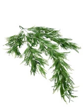 Nettenevime Yapay Çiçek Sarkan Çiçek Yeşil Beyaz Fern723 Yapay Sarmaşık  70*30cm UV Katkılı Güneşe Dayanıklı thumbnail 1