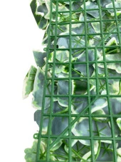 Nettenevime Yapay Çiçek Duvar Kaplama Panel Sarmaşık Hedera Tabaka 45x60 cm YeşilBeyaz Dik Duvar Uygulama thumbnail 7