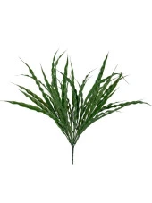 Nettenevime Yapay Çiçek Yeşil Kalın Kıvrımlı Saz Garnitür Aradal Dekoratif Yapay Bitki 45cm thumbnail 4