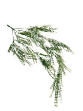 Nettenevime Yapay Çiçek Sarkan Çiçek Yeşil Beyaz Kılçık Yapay Sarmaşık  60*30cm UV Katkılı Güneşe Dayanıklı thumbnail 2