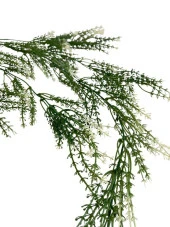 Nettenevime Yapay Çiçek Sarkan Çiçek Yeşil Beyaz Kılçık Yapay Sarmaşık  60*30cm UV Katkılı Güneşe Dayanıklı thumbnail 3