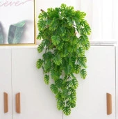 Yapay Çiçek Sarkan Monstera DeveTabanı 5 Dallı 70cm - 4