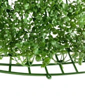 Nettenevime Yapay Çiçek Duvar Kaplama 1M2 100*100CM Panel Şimşir Dik Duvar Uygulama thumbnail 3