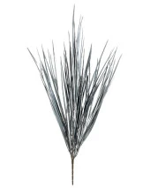 Nettenevime Yapay Çiçek Gümüş Renk Grass Saz 50cm Bitki Yapay Çiçek Dekor Çiçeği Uzun Ot thumbnail 1