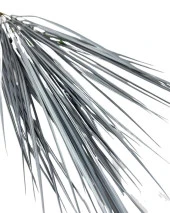 Nettenevime Yapay Çiçek Gümüş Renk Grass Saz 50cm Bitki Yapay Çiçek Dekor Çiçeği Uzun Ot thumbnail 2