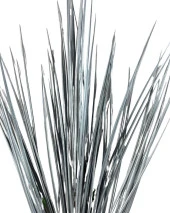 Nettenevime Yapay Çiçek Gümüş Renk Grass Saz 50cm Bitki Yapay Çiçek Dekor Çiçeği Uzun Ot thumbnail 5