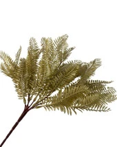 Yapay Çiçek Altın Gold Fern Demet Garnitür Aradal Dekoratif Yapay Bitki - 4