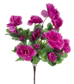 Nettenevime Yapay Çiçek Mor Açelya Demeti 7 Dallı 33*20cm thumbnail 1