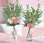 Nettenevime 4lü Set Yapay Zeytin Dalı  Uzun Dallı 90cm 6 Meyveli thumbnail 6