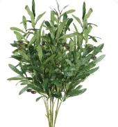 Yapay Zeytin Dalı Uzun Dallı 90cm Yapay Çiçek Artificial Oil tree - 6