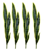 Nettenevime Yapay Çiçek Sansevieria Yeşil Kılıç Çiçeği 4 Adet 65cm Salon Çiçeği Yapay Bitki thumbnail 1
