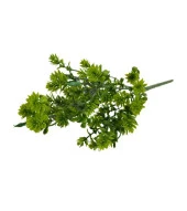 Yapay Çiçek Plastik Demet Yeşil Mini Lotus Demeti Garnitür Aradal Dekoratif Yapay Bitki - 4