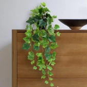 Nettenevime Yapay Çiçek Saksıda Sarkan Dev Hedera 80cm Yapay Sarmaşık Yeşil thumbnail 5