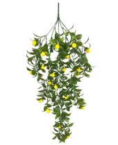 Nettenevime Yapay Çiçek Sarkan Limon Yapay 60*20cm - 1