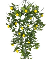 Nettenevime Yapay Çiçek Sarkan Limon Yapay 60*20cm - 4