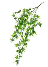 Nettenevime Yapay Çiçek Sarkan Bambu 60cm 5Dallı ty123 Yapay Sarmaşık Yeşil - 1