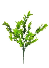 Nettenevime Yapay Çiçek Yeşil Nane Demeti 5dal Garnitür Aradal Dekoratif Yapay Bitki thumbnail 1