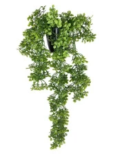 Nettenevime Yapay Çiçek Saksıda Sarkan Yeşil Fare Kulağı Şimşir Yapay Sarmaşık Pastel 50cm thumbnail 1