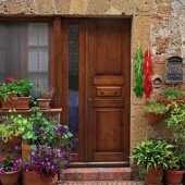 Nettenevime Yapay Yeşil Biber Salkımı Süs Sahte Biber Yapay Meyve Sebze thumbnail 4