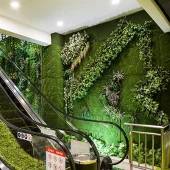 Nettenevime Yapay Çiçek Duvar Kaplama Yosun Paneli 1M2 100*100CM Moss Dik Duvar Uygulama thumbnail 7