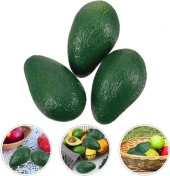 Nettenevime Yapay Meyve Avokado Fake Fruit thumbnail 6