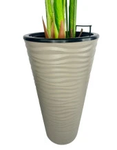 Nettenevime Yapay Areka Palmiye Ağacı Dore Kumsal Vazoda Yapay Ağaç 150cm 10 Yaprak thumbnail 5