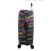 Bagacar Şehirler Büyük Orta Kabin Boy için 3 lü Valiz Kılıfı thumbnail 7